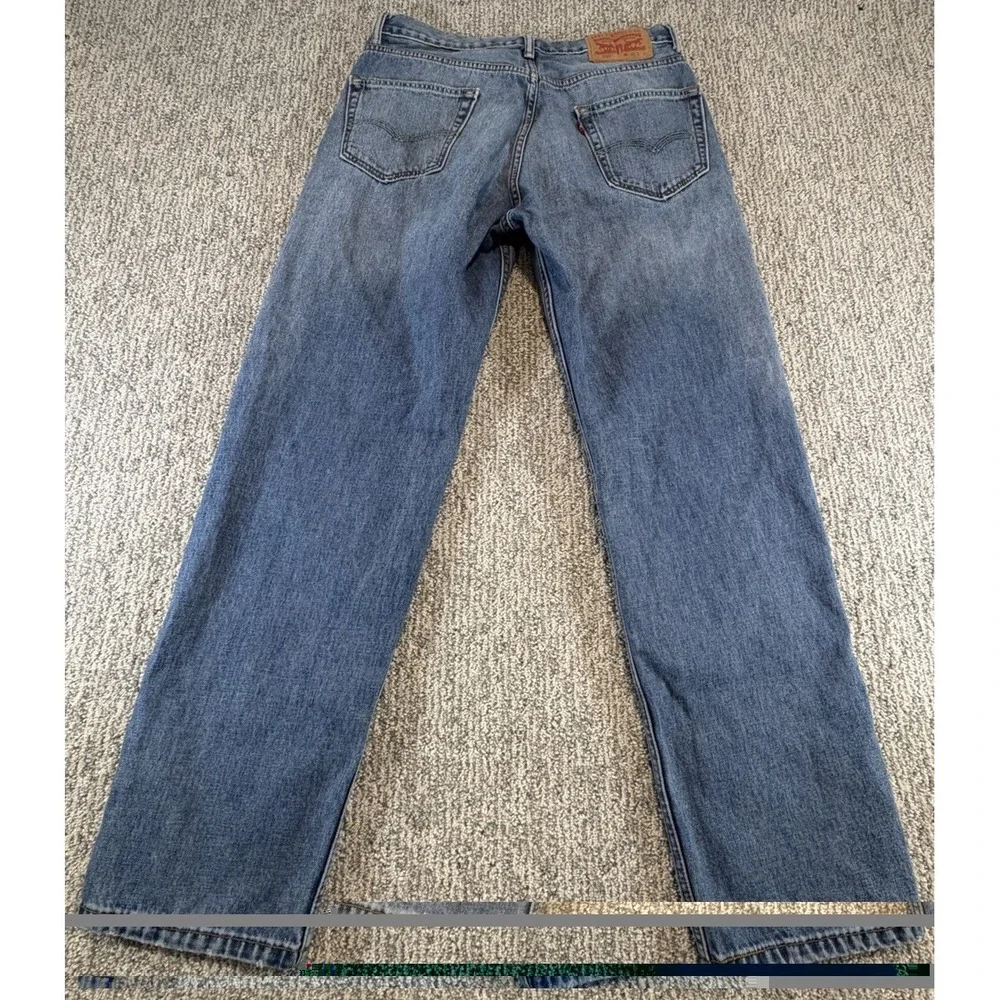 Levis 550 Jeans Mens 31x30* Blue Medium Wash Denim Relaxed‎